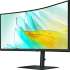 34" Монитор Samsung ViewFinity S6 S34C650UAIXCI,  3440x1440,  VA,  100Гц,  1хHDMI,  1хDP,  изогнутый, черный [ls34c650uaixci]